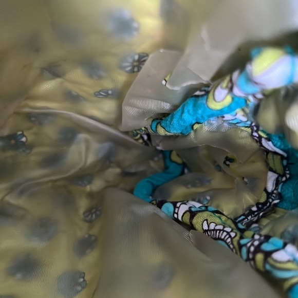 Vera Bradley Cosmetic Bag - Peacock - Picture 9 of 10